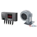 Комплект автоматики для твердотопливного котла KG Elektronik (контроллер CS-20 + вентилятор DP-02)