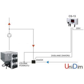 Контроллер для трехходового клапана KG ELEKTRONIK CS 13 Контроллер для трехходового клапана KG ELEKTRONIK CS 13