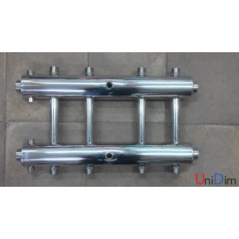 Гребінка з нержавійки 1¼" 6 пар