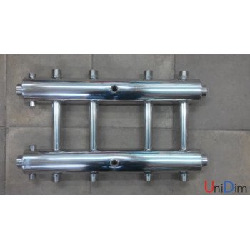 Гребёнка из нержавейки 1¼" 3 пары
