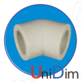 Колено полипропиленовое ASG-plast 45° 63 мм