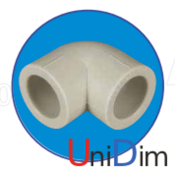Коліно поліпропіленове ASG-plast 90° 110 мм Коліно поліпропіленове ASG-plast 90° 110 мм