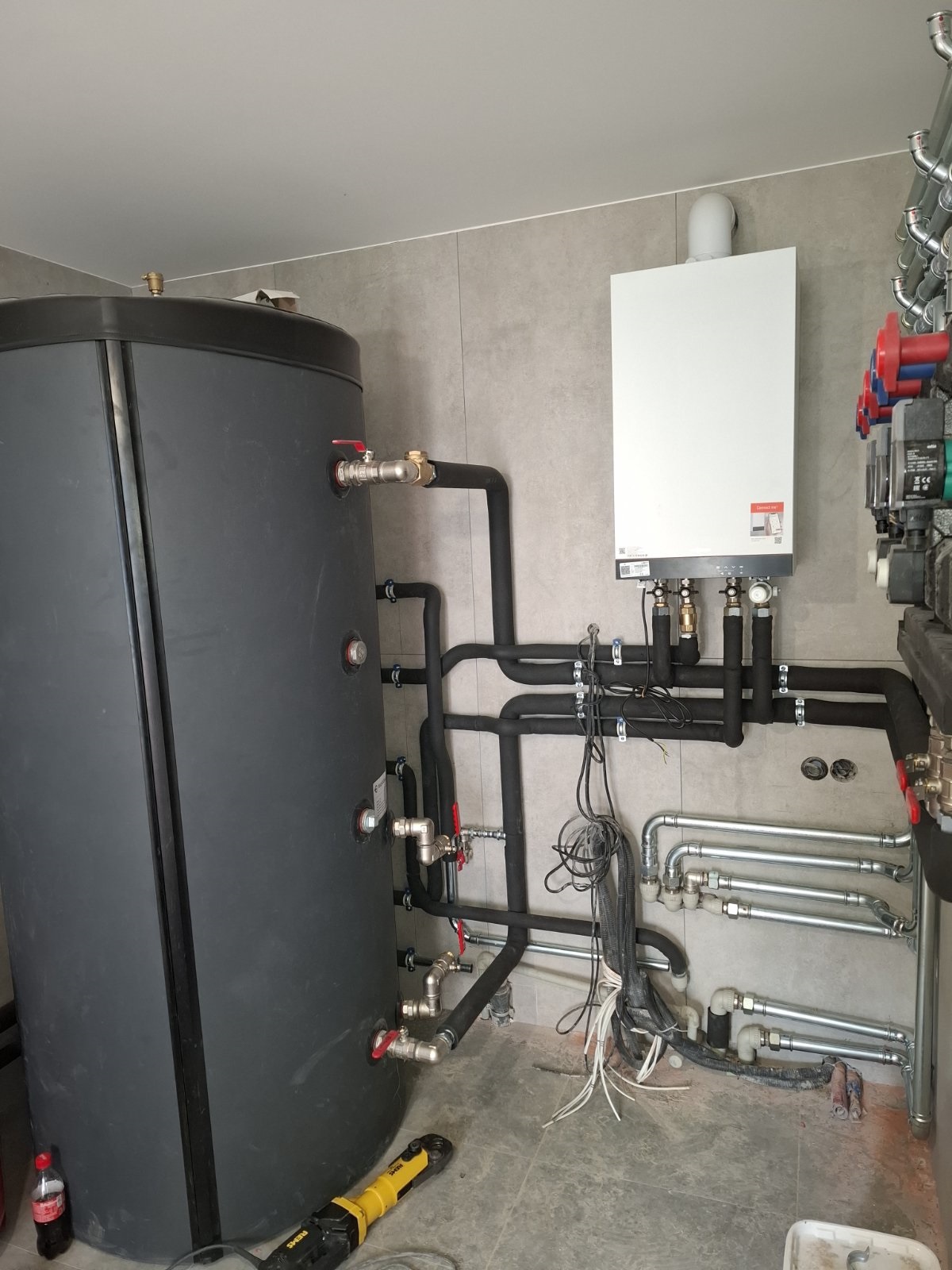 монтаж водопостачання унідім