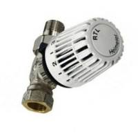 кран з термоголовкою для теплої підлоги 