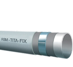 Металопластикова (металлополимерная труба) - конструкція.