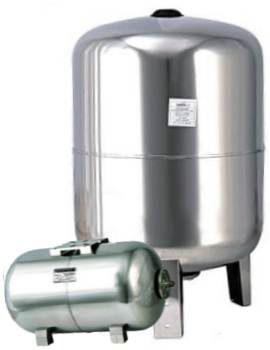 гідроакумулятор з нержавійки фото