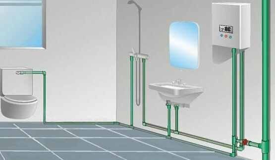 Система з пластикових труб.