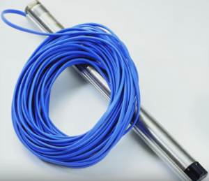 свердловинний насос з електрокабелем, фото