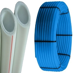 Труби для опалення та водопостачання.